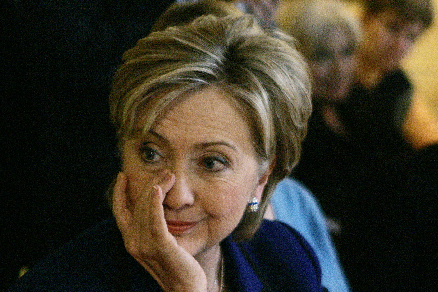 As Sanders catches up, Clinton enters the cry zone