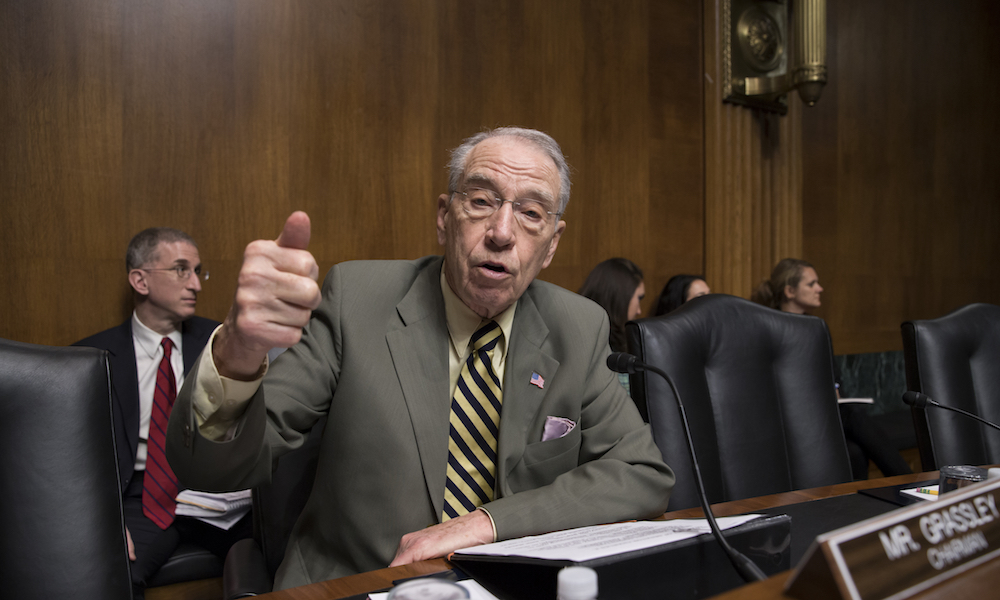 Grassley: Trump’s Supreme Court list is ‘encouraging’