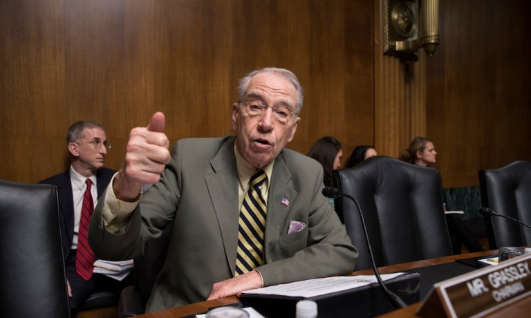 Grassley has been at the forefront of Senate Republicans' decision not to hold hearings for Obama's nominee. (AP Photo/J. Scott Applewhite, File)