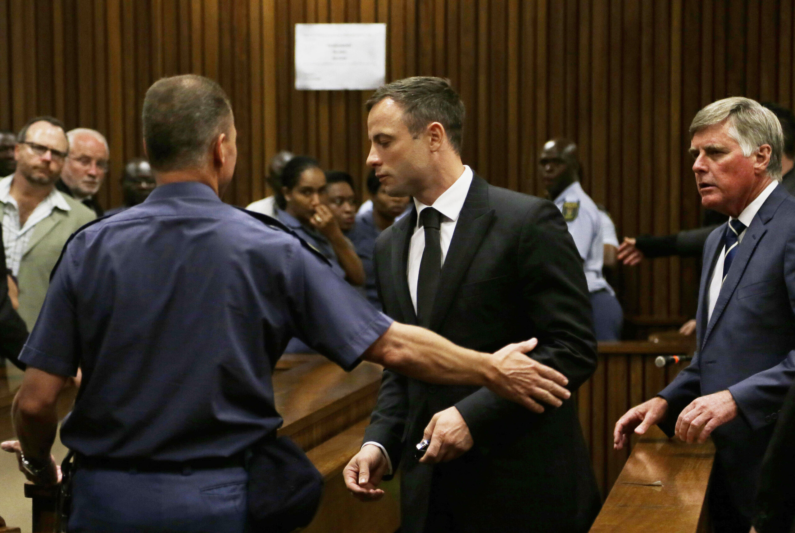 Oscar Pistorius sentenced to 5 years in prison