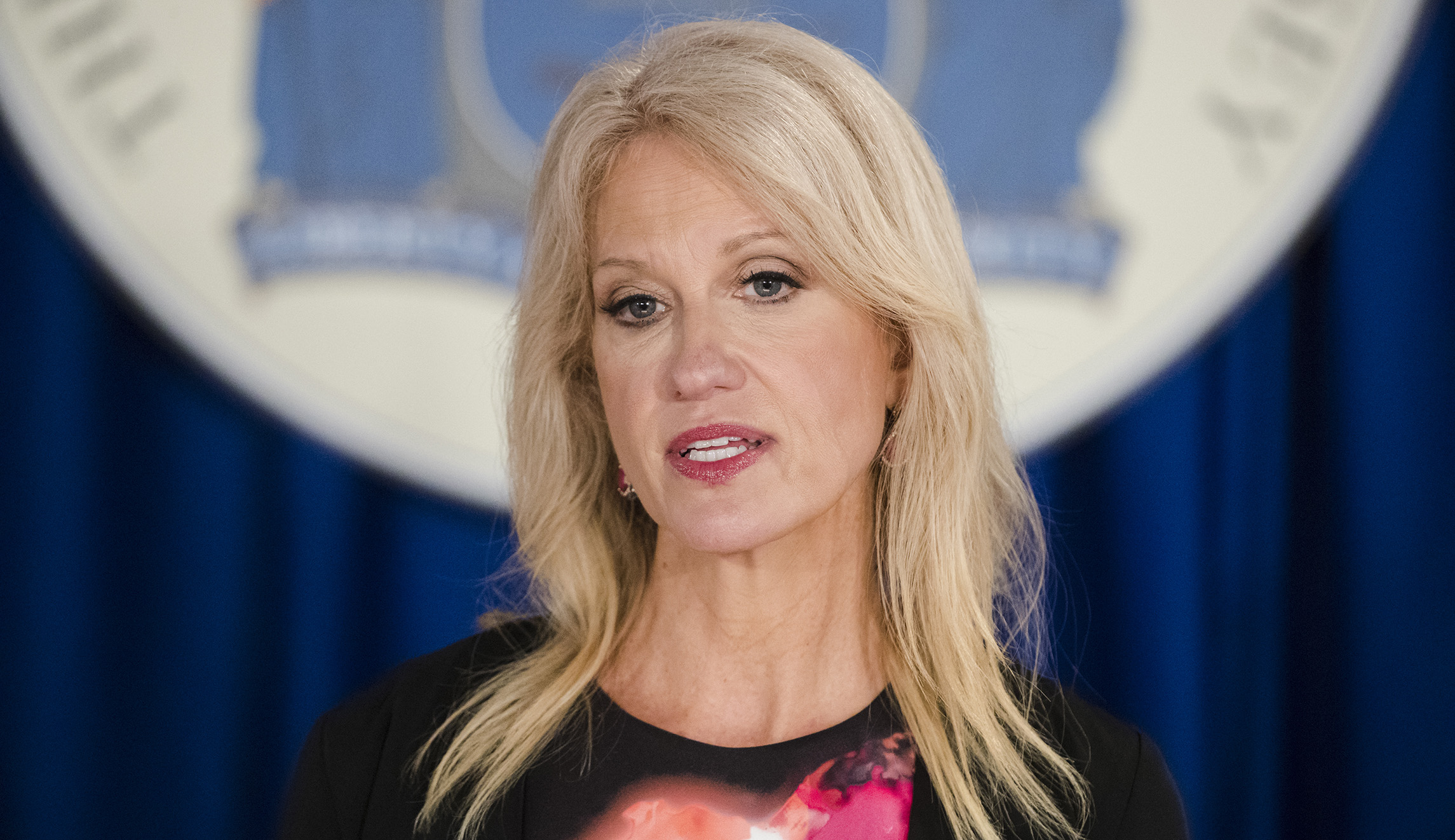 Kellyanne Conway: Reporters’ ‘knees start knocking’ in Trump’s presence