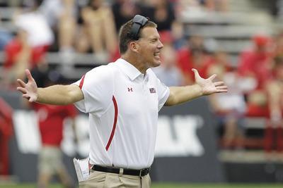 Rob Carr/Getty Images
Randy Edsall's defense has given up an average of 234.8 yards rushing a game, including 372 against Boston College last week.