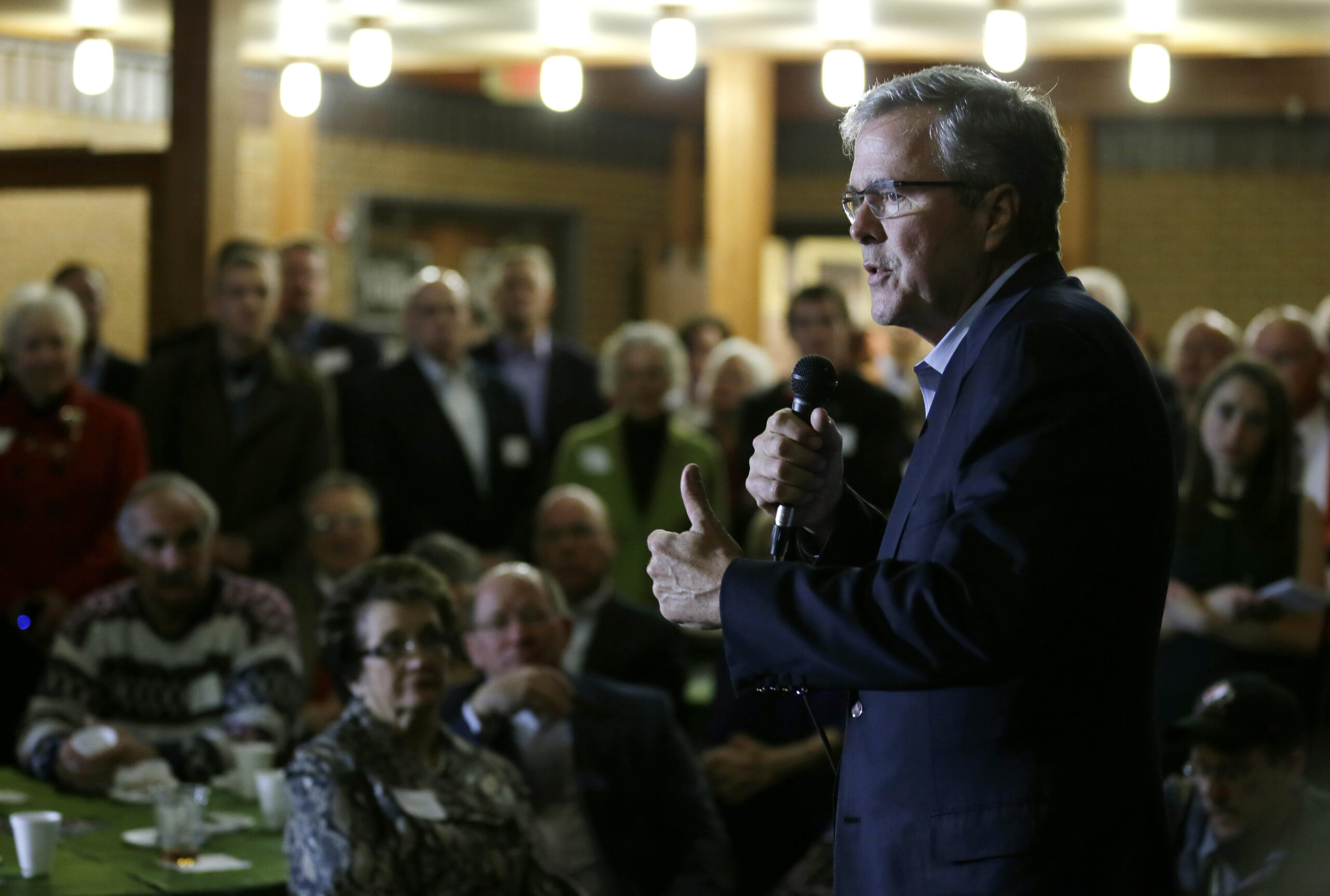 Jeb Bush might not win Iowa, but he’ll show up