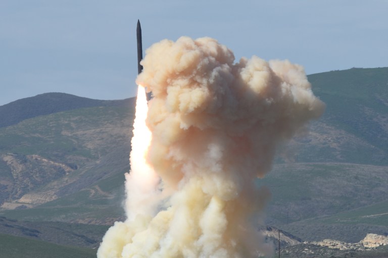 The U.S. has interceptors in Fort Greely, Alaska, and Vandenberg Air Force Base in California. (Defense Department's Missile Defense Agency via AP)