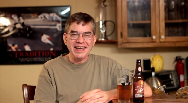 Sean Haugh's campaign has consisted mostly of YouTube videos in which he drinks beer in his campaign manager's basement and chats about politics.
