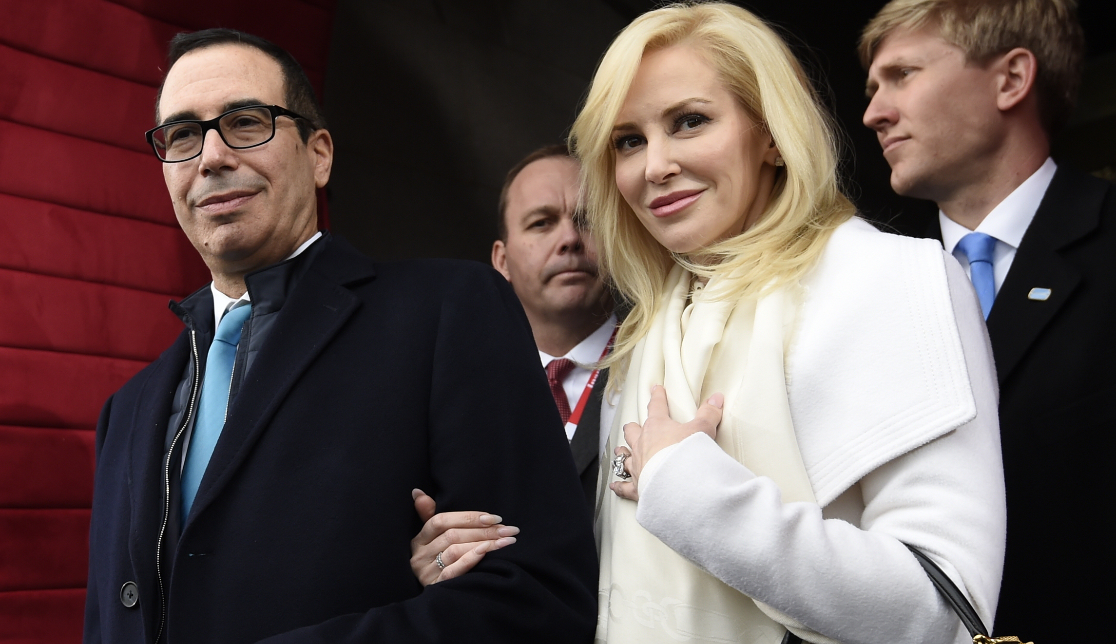 Steven Mnuchin’s wife, Louise Linton, says she’s sacrificed more because she’s rich