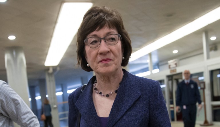 The Maine Republican was responding to questions over whether the House might not follow through on passing healthcare bills she helped negotiate in response to the tax bill's provision that would repeal the individual mandate penalties. 