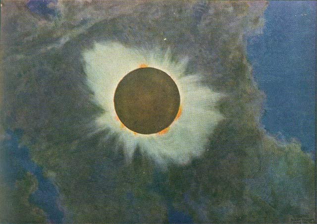 Documenting a solar eclipse, 1918 style