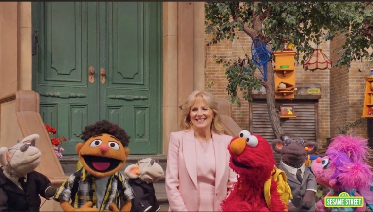 WATCH: First lady Dr. Jill Biden stops by Sesame Street in segment about jobs