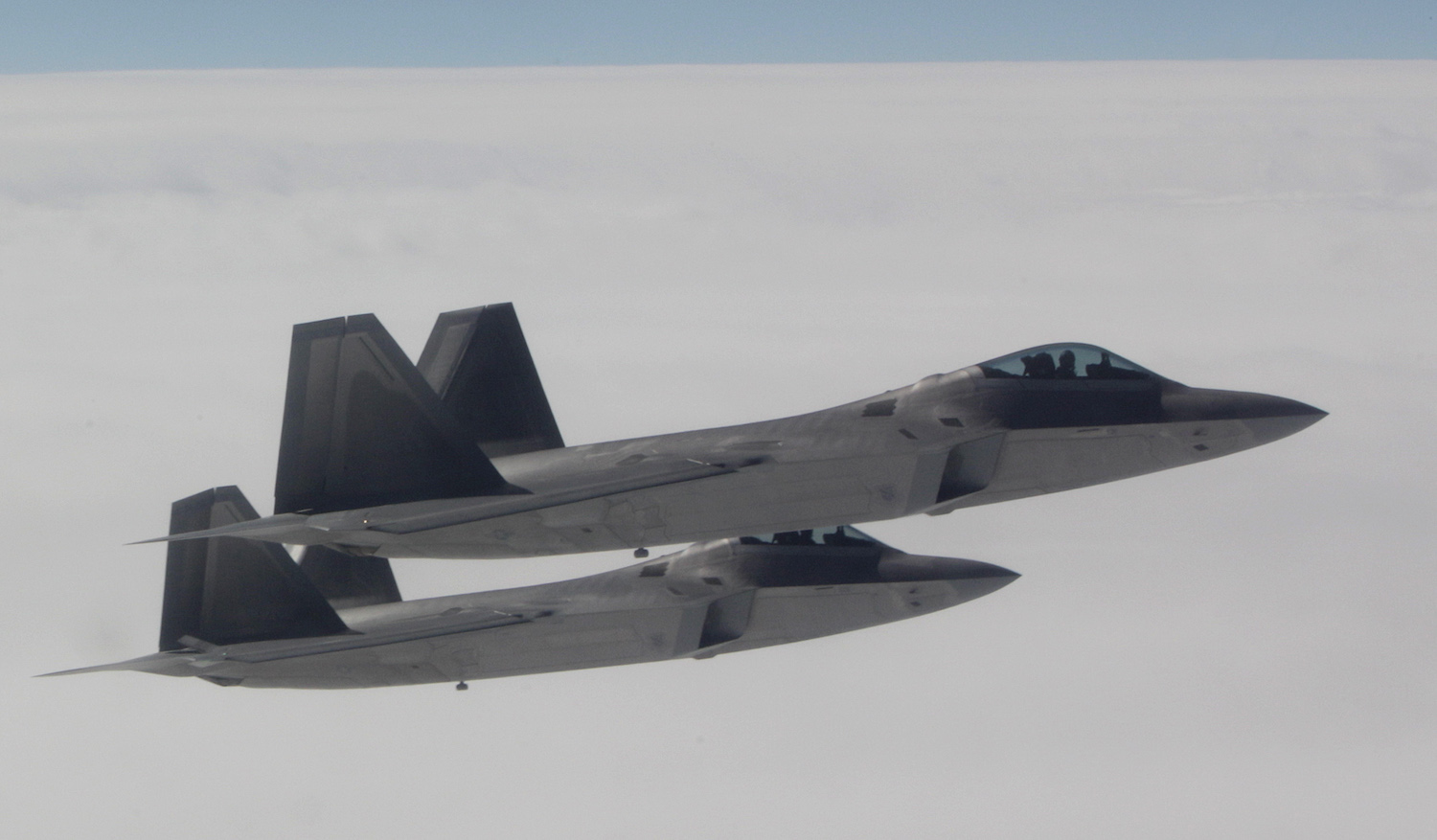 US stealth fighters intercept two Russian bombers near Alaska