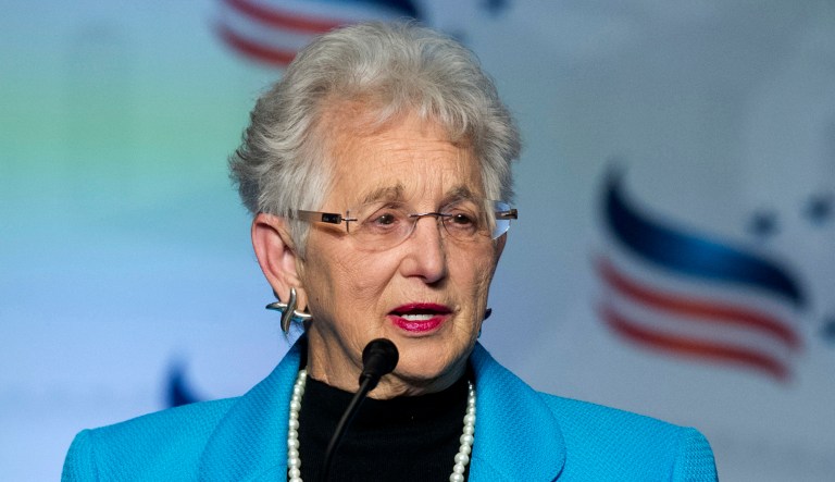 Rep. Virginia Foxx, R-N.C., said Wednesday that she doesn't believe the 2017 off-year elections in states such as Virginia will have any impact on Republican success in the 2018 midterm elections. (AP Photo/Cliff Owen)