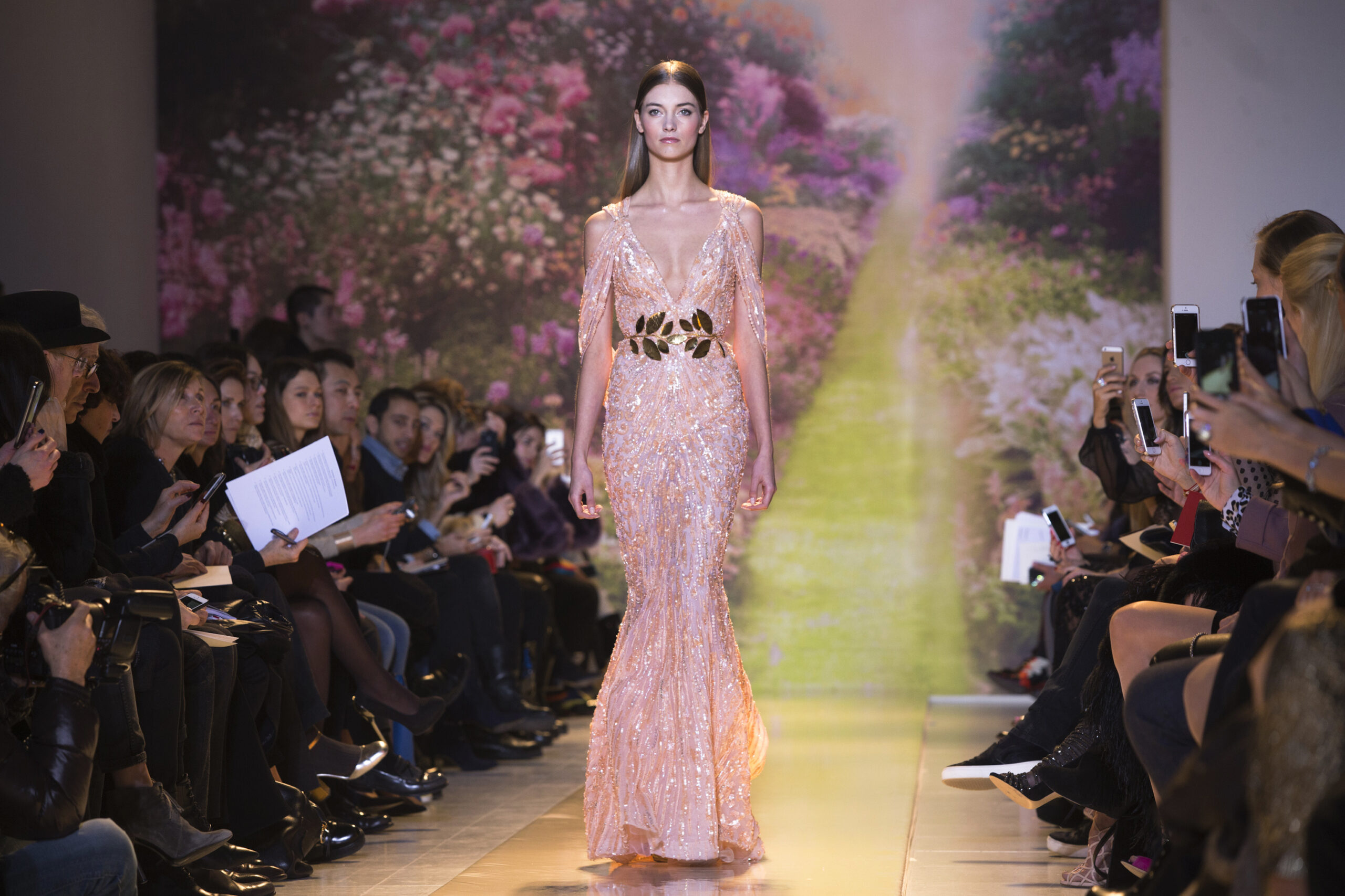 COUTURE: J. Lopez designer Zuhair Murad caps shows