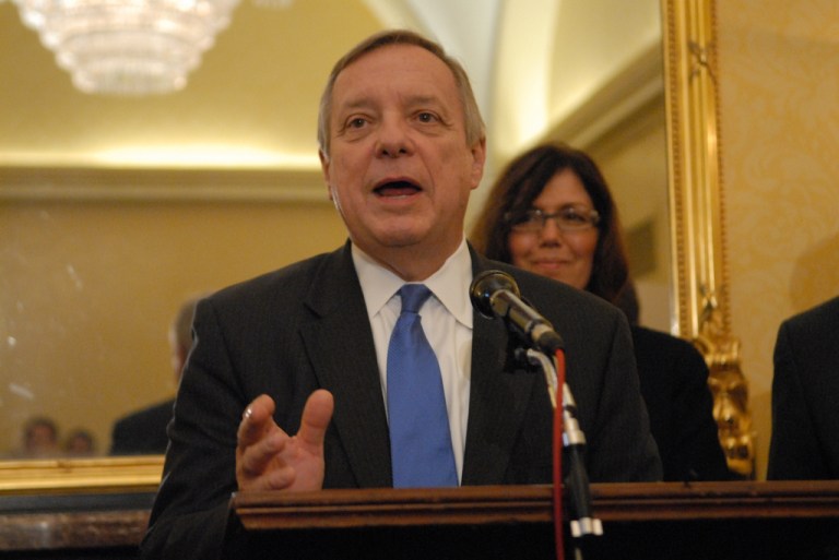 Durbin Flooded with Calls After Holding Up Pro-Israel Measure