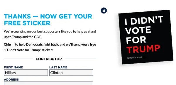 More rudeness: Biden bumper sticker ‘I DIDN’T VOTE FOR TRUMP’