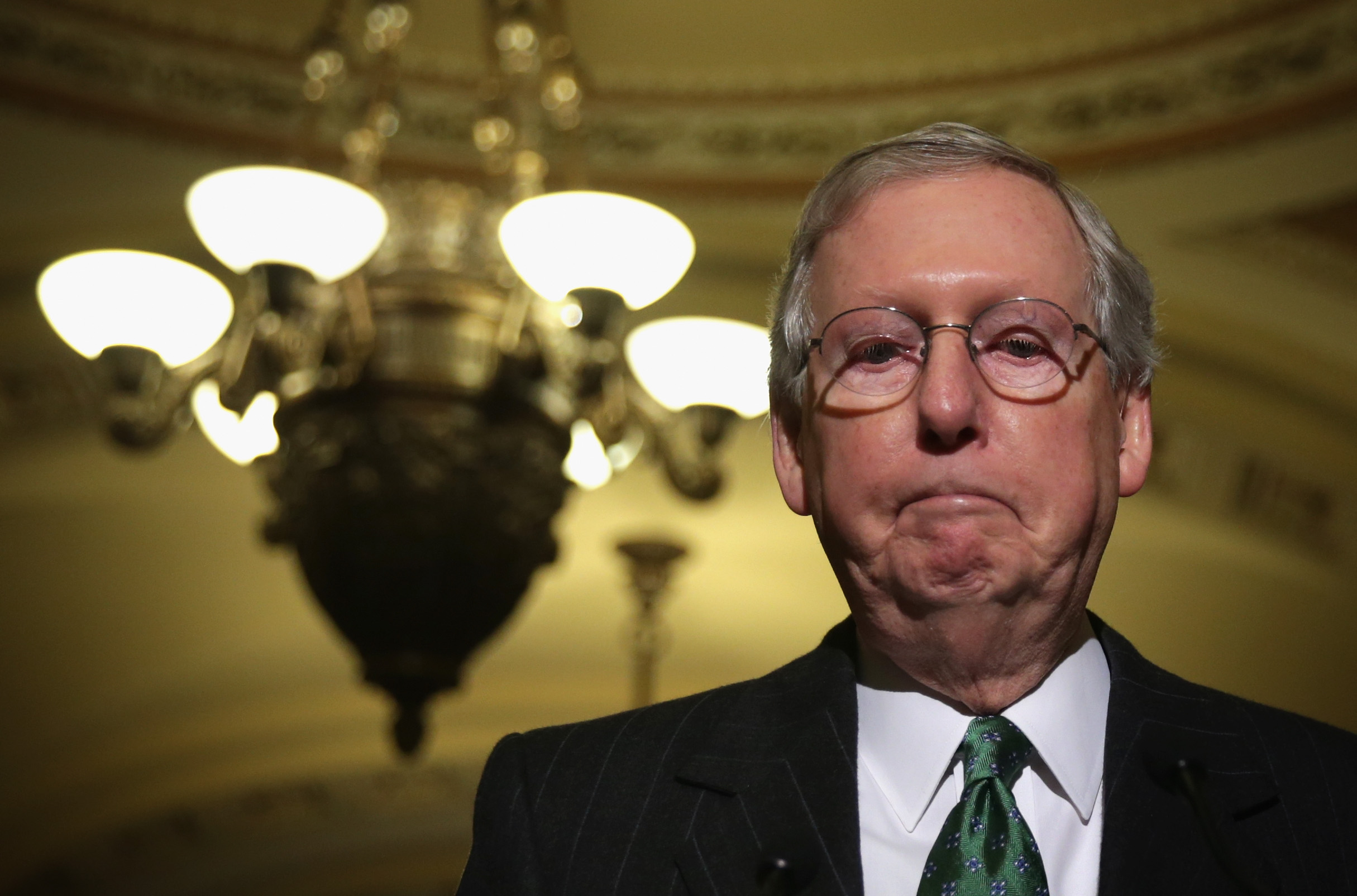 McConnell cancels Iran vote to preserve Democratic support