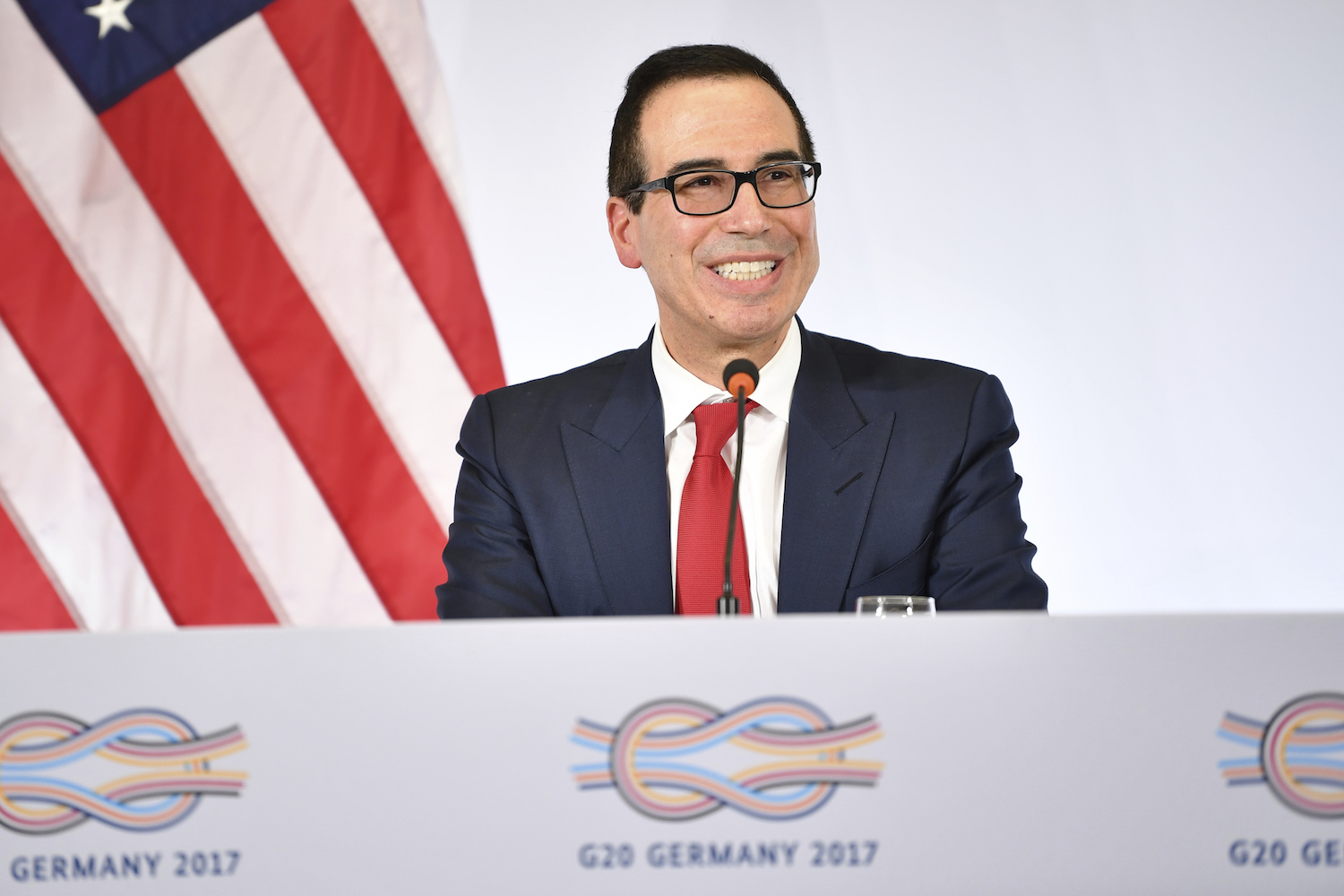 Treasury Department says Steve Mnuchin endorsed Lego Batman ‘in jest’
