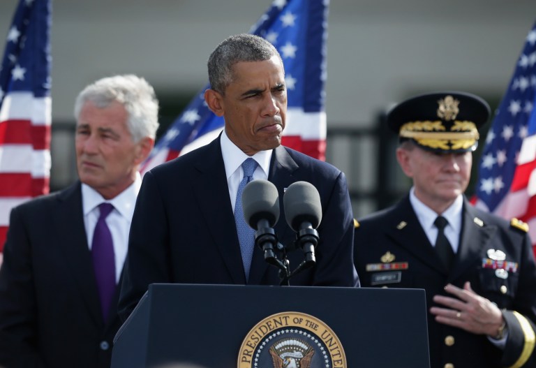 Obama wants to wage this non-war war against a non-state state without congressional authority or debate. (Photo by Alex Wong/Getty images)