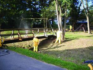 Md. inmates spruce up playground