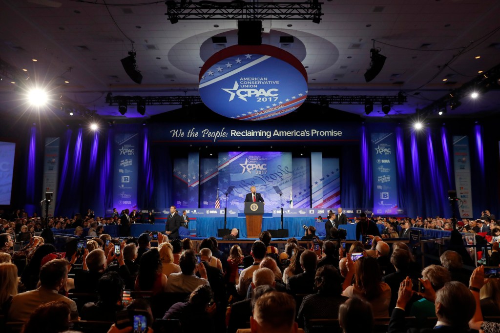 Here are all 20 standing ovation lines from President Trump’s CPAC speech