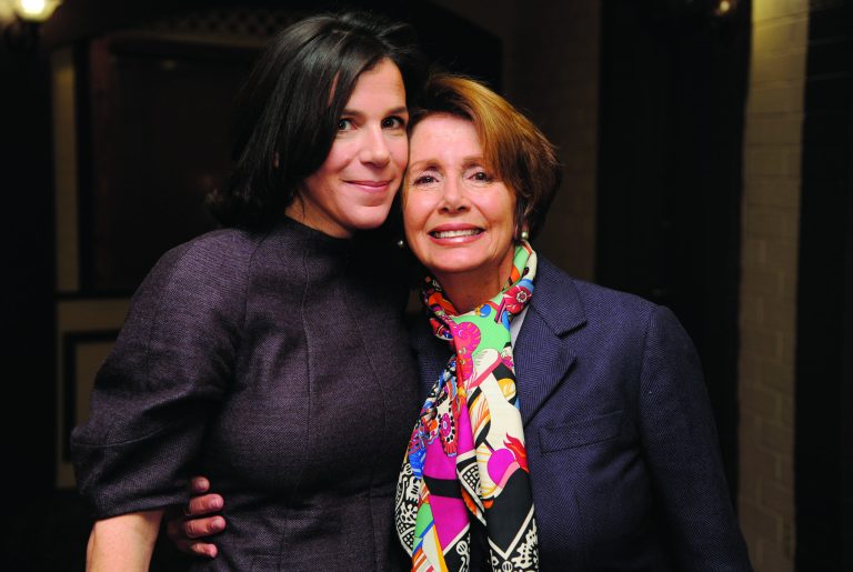 Alexandra Pelosi, left, director of HBO Documentary Films' 