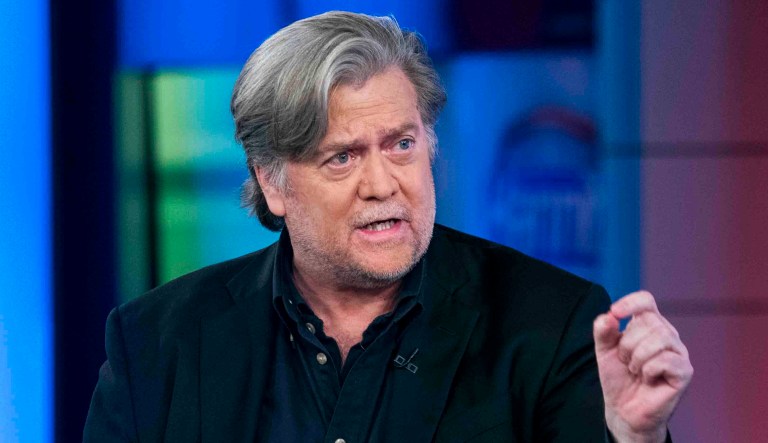 Bannon, now back at the helm of Breitbart News, loathes the Kentucky Republican. (AP Photo/Craig Ruttle)
