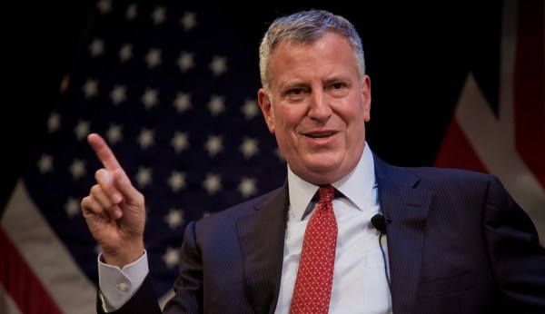 Bill de Blasio, New York City’s tattletale-in-chief