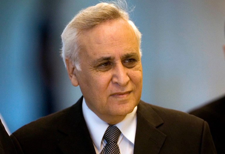 Former Israeli President Moshe Katsav was convicted for raping a former employee when he was a cabinet minister two decades ago, and for sexually harassing two other women during his time as president. (AP Photo/Sebastian Scheiner, File)