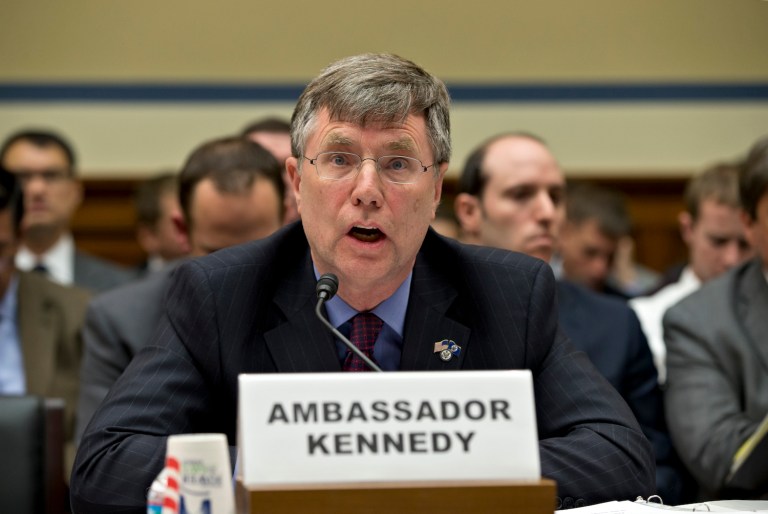 Based on his track record, Kennedy's departure does not seem like a huge loss. (AP Photo/J. Scott Applewhite)