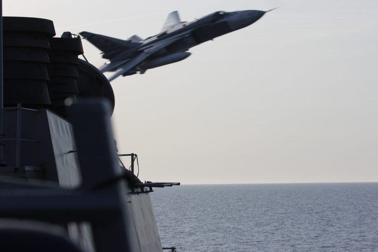 In April, the Pentagon called a Russian intercept 
