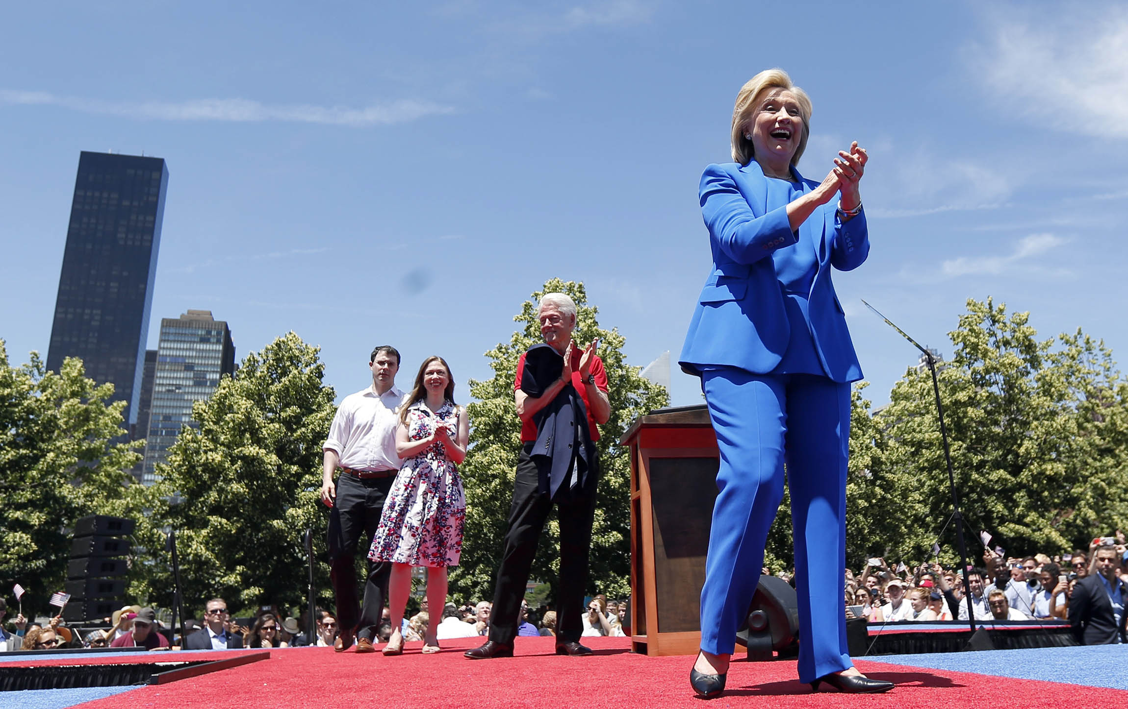 Is Clinton running out the clock?