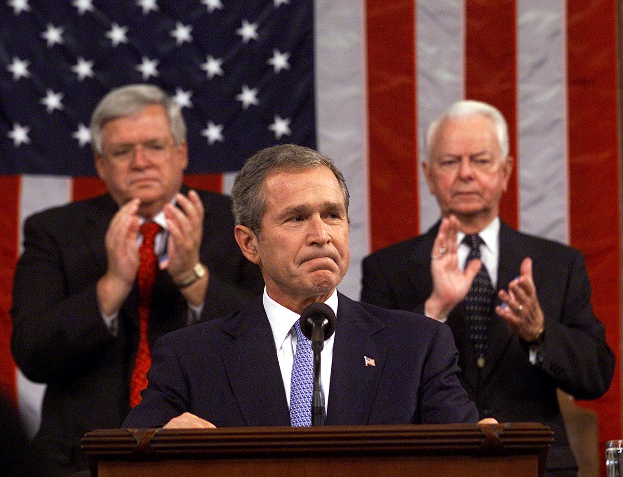Memorable moments from previous addresses to Congress