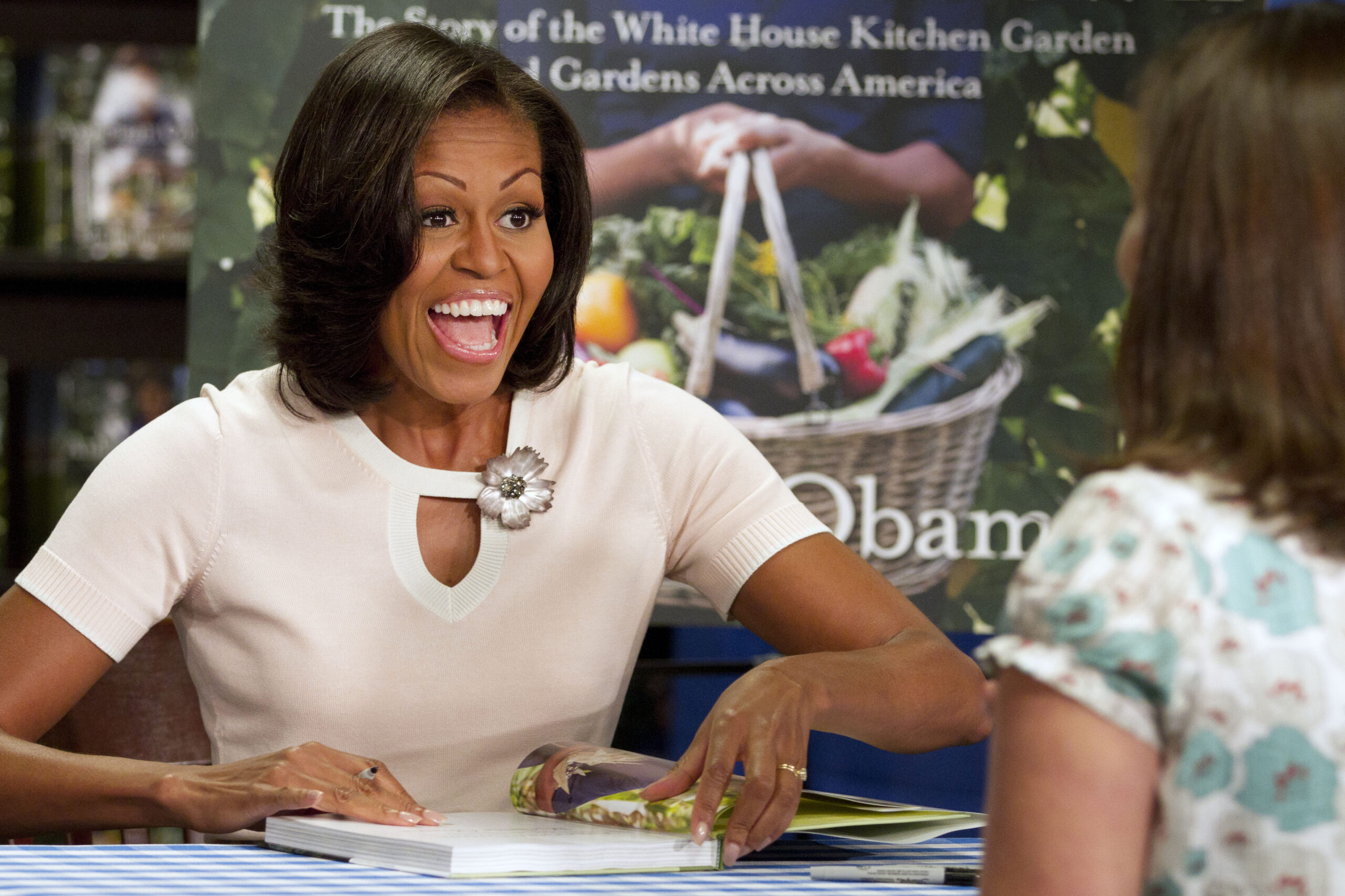Michelle Obama has daughters’ approval on new book