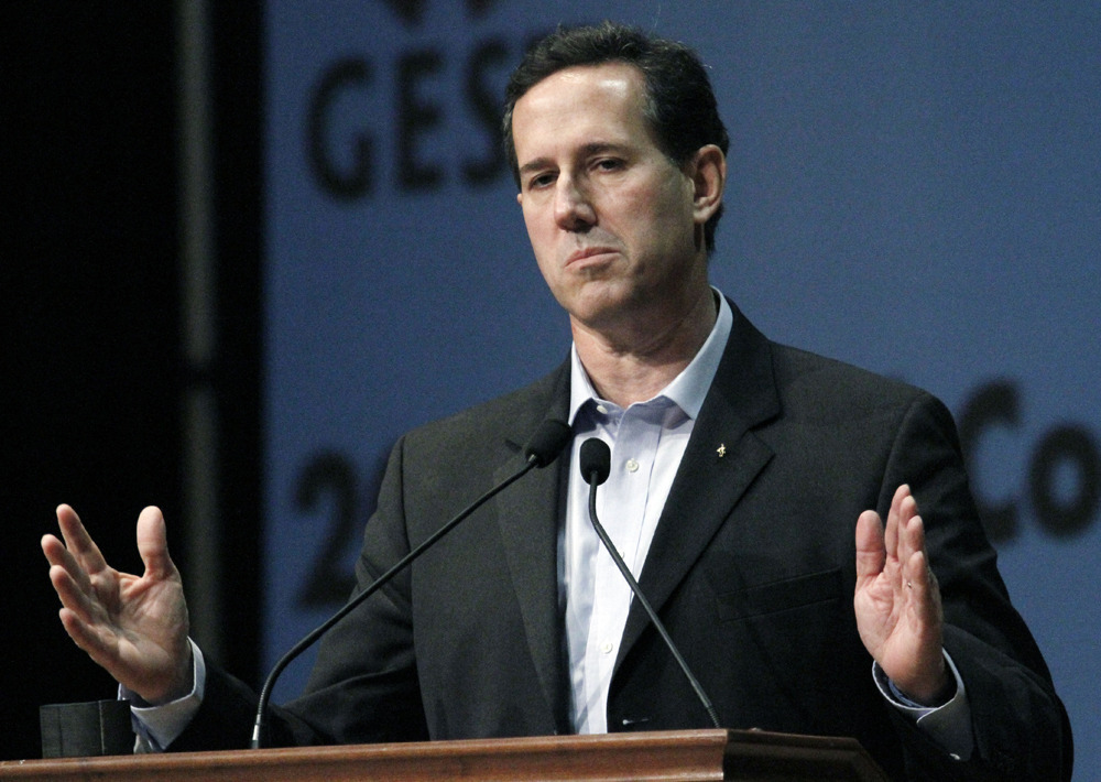 Santorum: Experience as commander-in-chief?