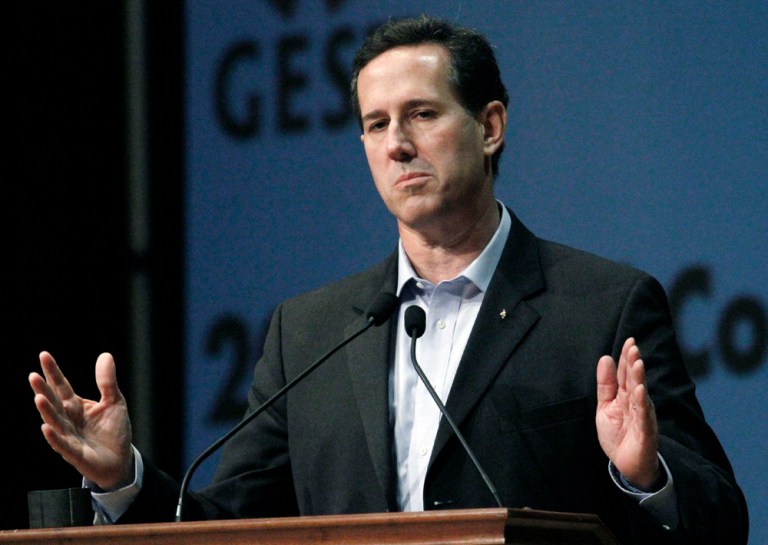 Santorum: Experience as commander-in-chief?