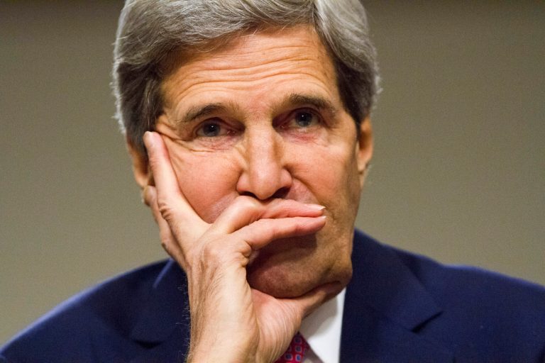 Secretary of State John Kerryâs trip comes as the administration presses to close a deal with Iran over its nuclear program. (AP Photo/Jacquelyn Martin)