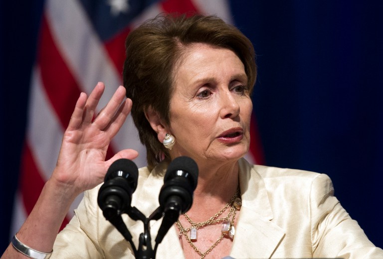 Senate Minority Leader Nancy Pelosi, D-Ca. (AP/Cliff Owen)
