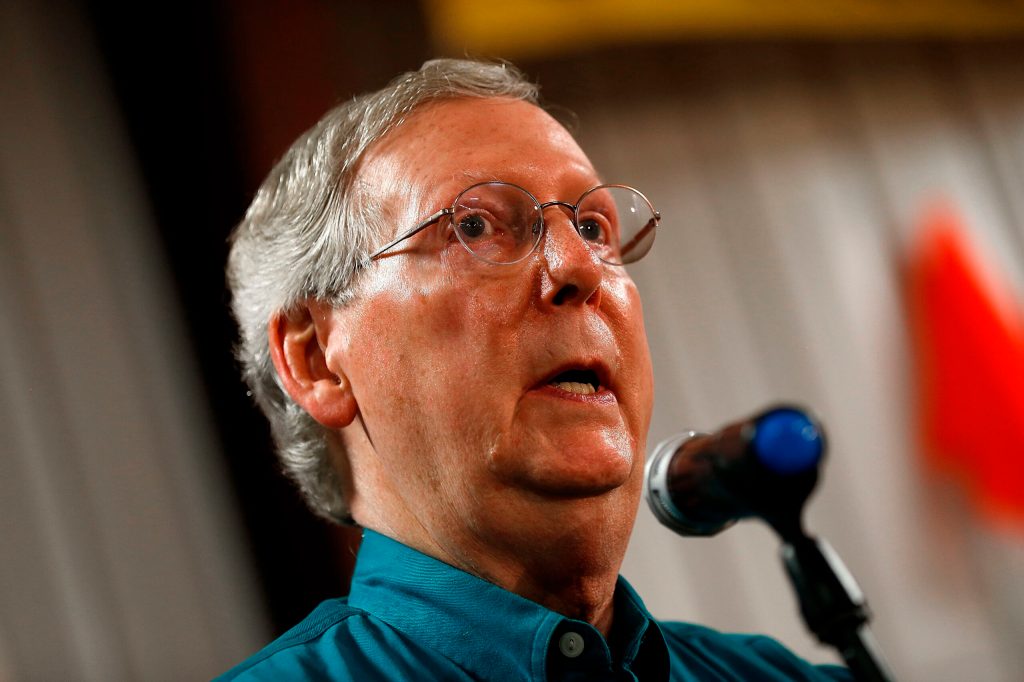 Environmental groups hope to use Mitch McConnell’s words against him