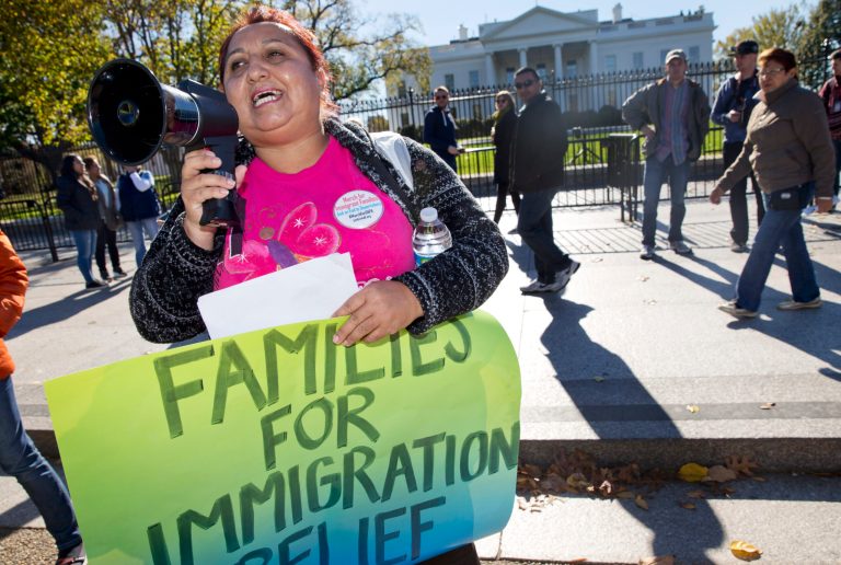On Wednesday night, the Washington Post reported that the Department of Homeland Security is planning a series of raids targeted at hundreds of people previously ordered removed from the U.S. who have managed to escape deportation. (AP Photo/Jacquelyn Martin)