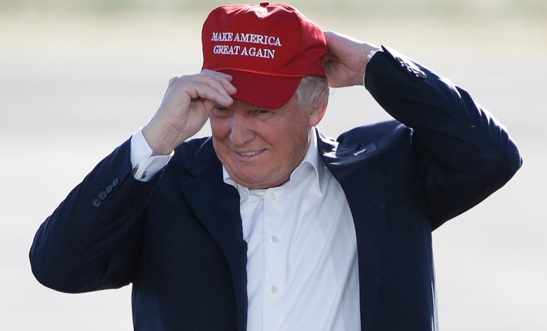 The Trump campaign announced the ad buy late Tuesday afternoon, noting that each 30-second spot will feature the Republican presidential nominee's closing argument to American voters. (AP Photo/Jae C. Hong, File)