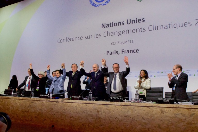The Paris agreement is a big flashy set of empty promises. (Wikipedia Commons)