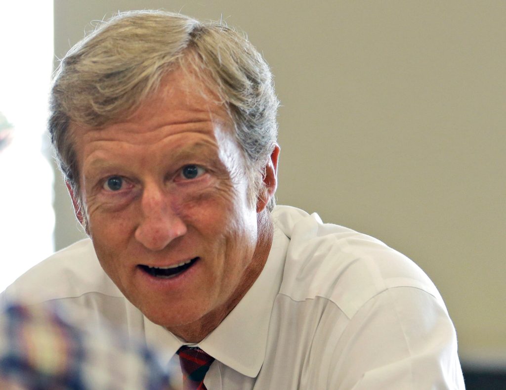 Steyer: ‘No question’ his climate super PAC is having political effect
