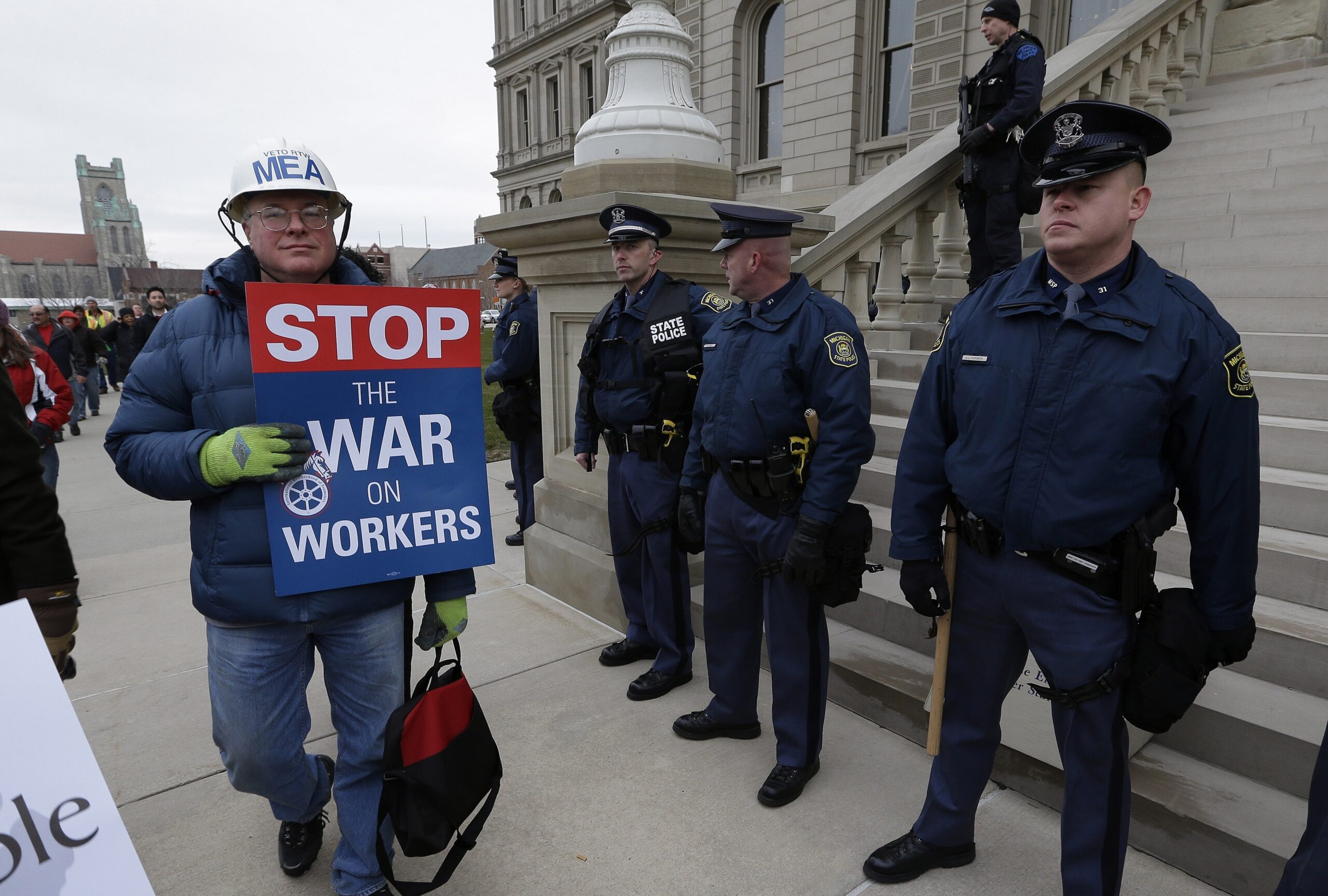 Unions in right-to-work states make opting out nearly impossible