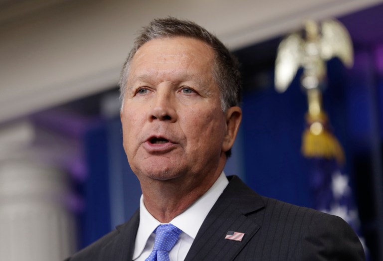 Ohio legislators have sent two anti-abortion measures to Republican Gov. John Kasich this week. (AP Photo/Carolyn Kaster, File)