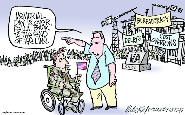 Editorial cartoons: The Day After