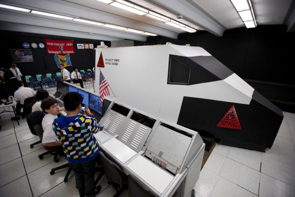 Students ‘blast off’ after space program saved