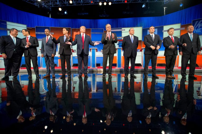 To get ahead, GOP candidates have to go beyond the issues and demonstrate the leadership qualities voters want to see. (AP Photo)Â 