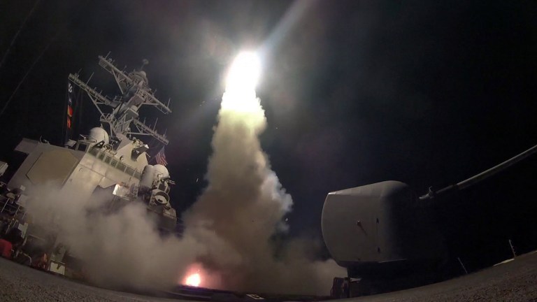 The U.S. has paid dearly for its mistakes in Afghanistan, Iraq, and elsewhere; it should not repeat them in Syria. (Mass Communication Specialist 3rd Class Ford Williams/U.S. Navy via AP)