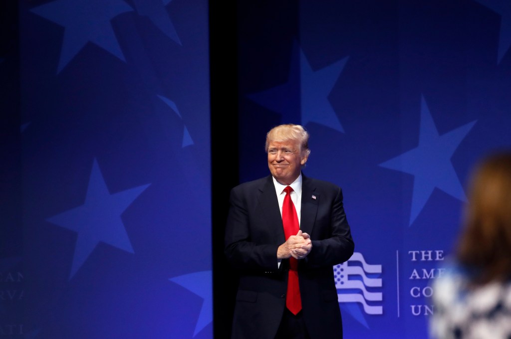 Trump credits himself for the party’s growing popularity