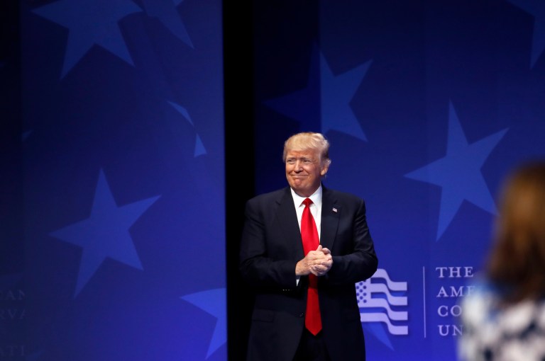 As of Feb. 18-22, 32 percent of respondents said they approve of the GOP, while 60 percent do not. (AP Photo/Alex Brandon)