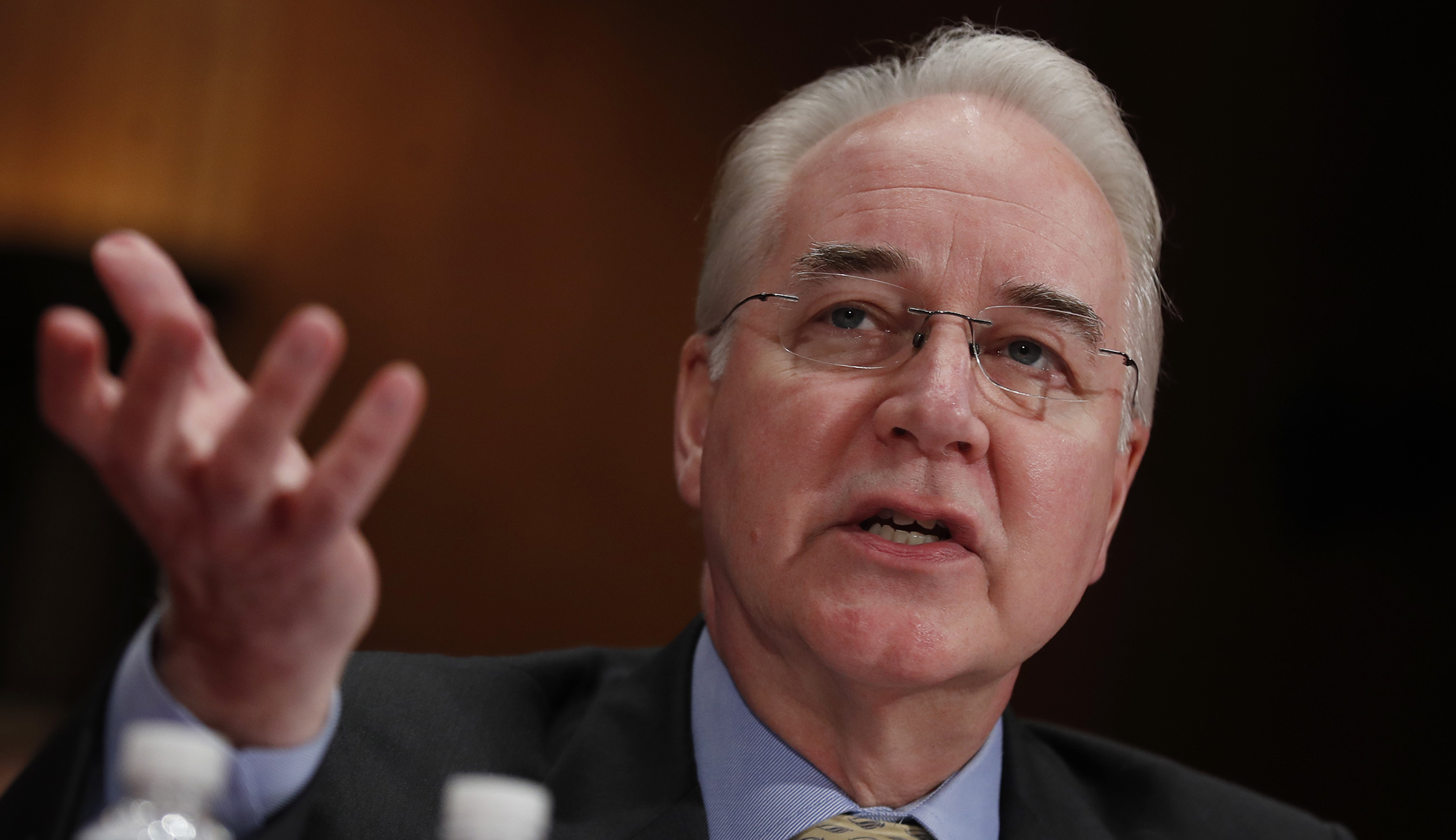 Tom Price doesn’t know why Trump called GOP healthcare bill ‘mean’